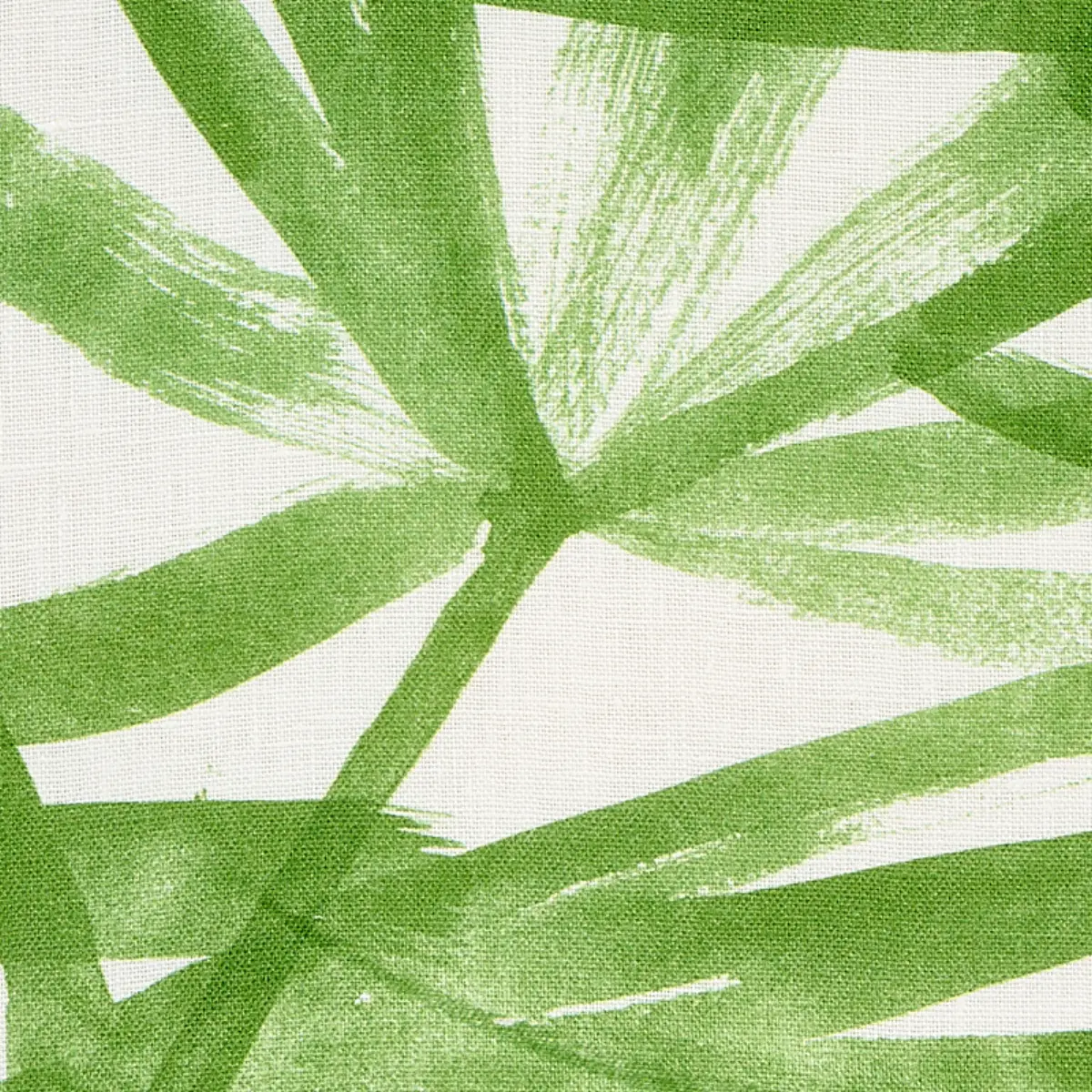 SUNLIT PALM LINEN_ GREEN