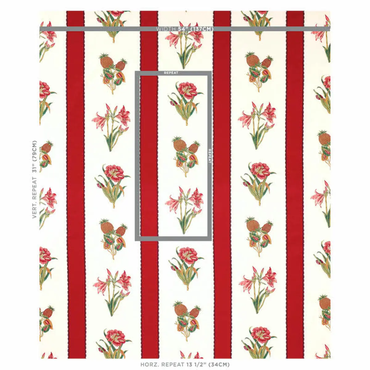 SERVILIA STRIPE_ RED