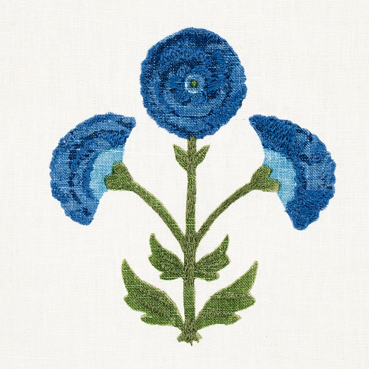 Saranda Flower Embroidery_ ROYAL