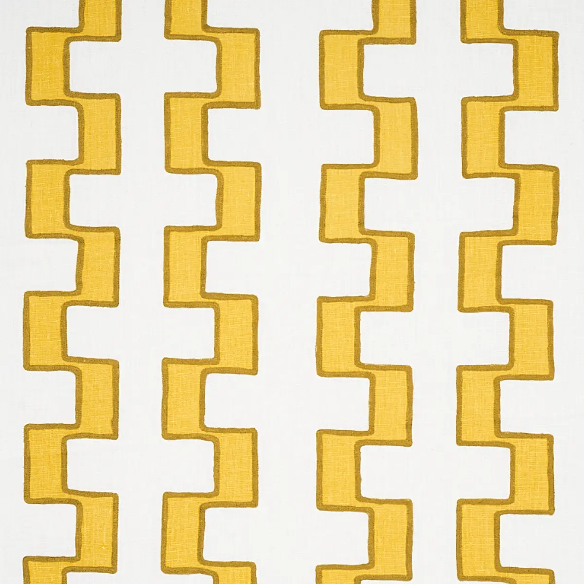 DIXON EMBROIDERED PRINT LINEN_ YELLOW