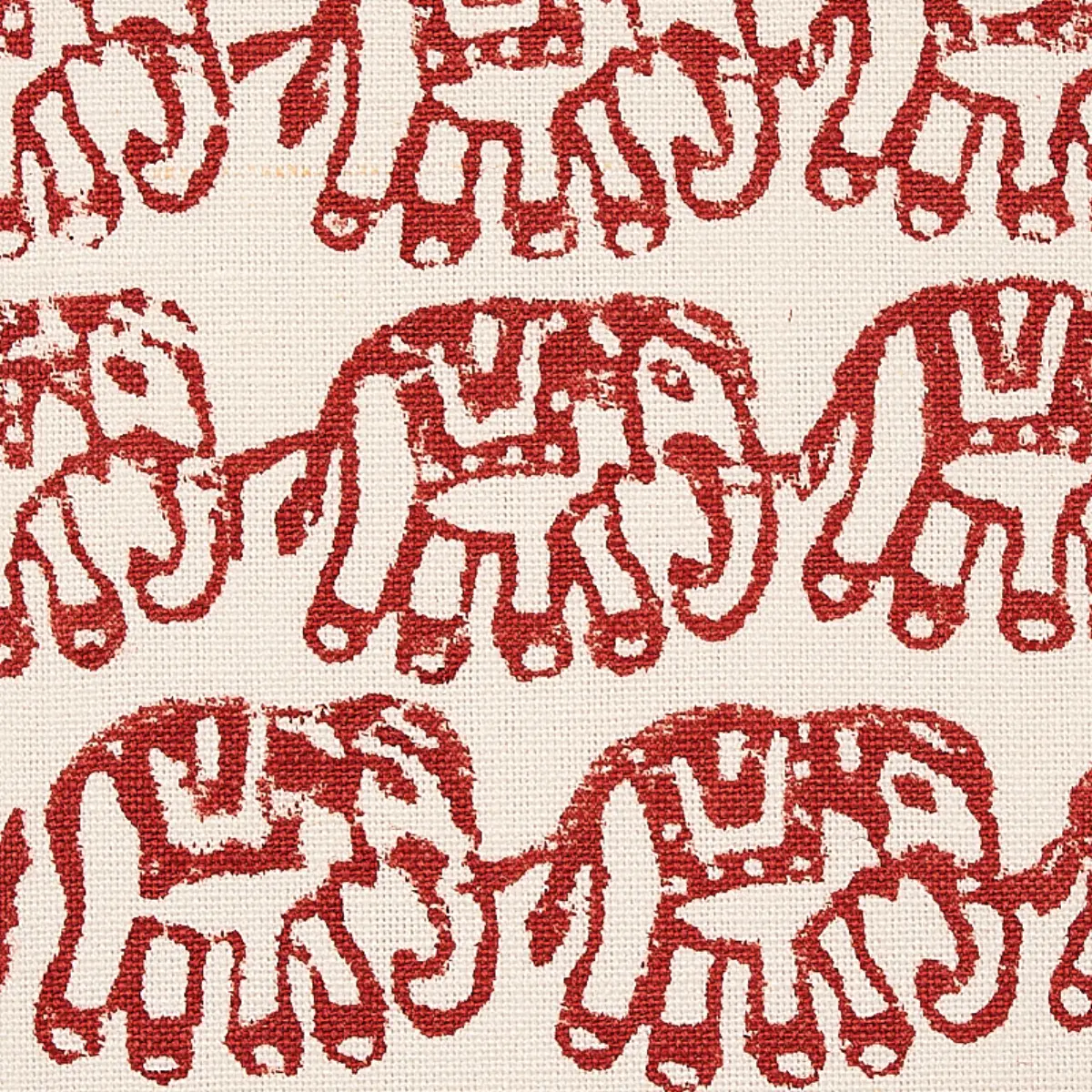ELLIES HAND BLOCK PRINT_ RUST