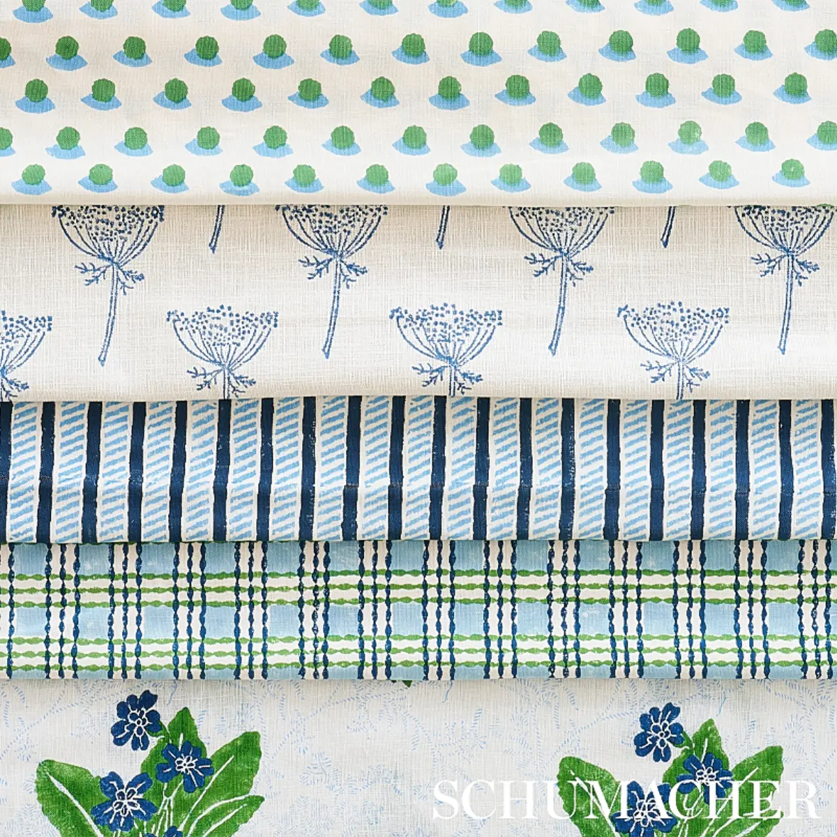GARDEN PATH HAND BLOCK PRINT_ MIDNIGHT & SKY