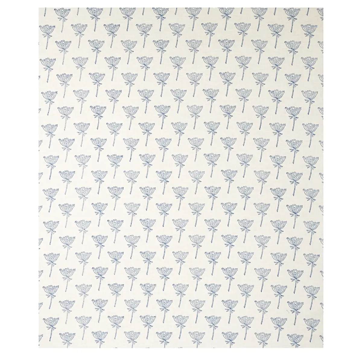 WILD CARROT HAND BLOCK PRINT_ INDIGO