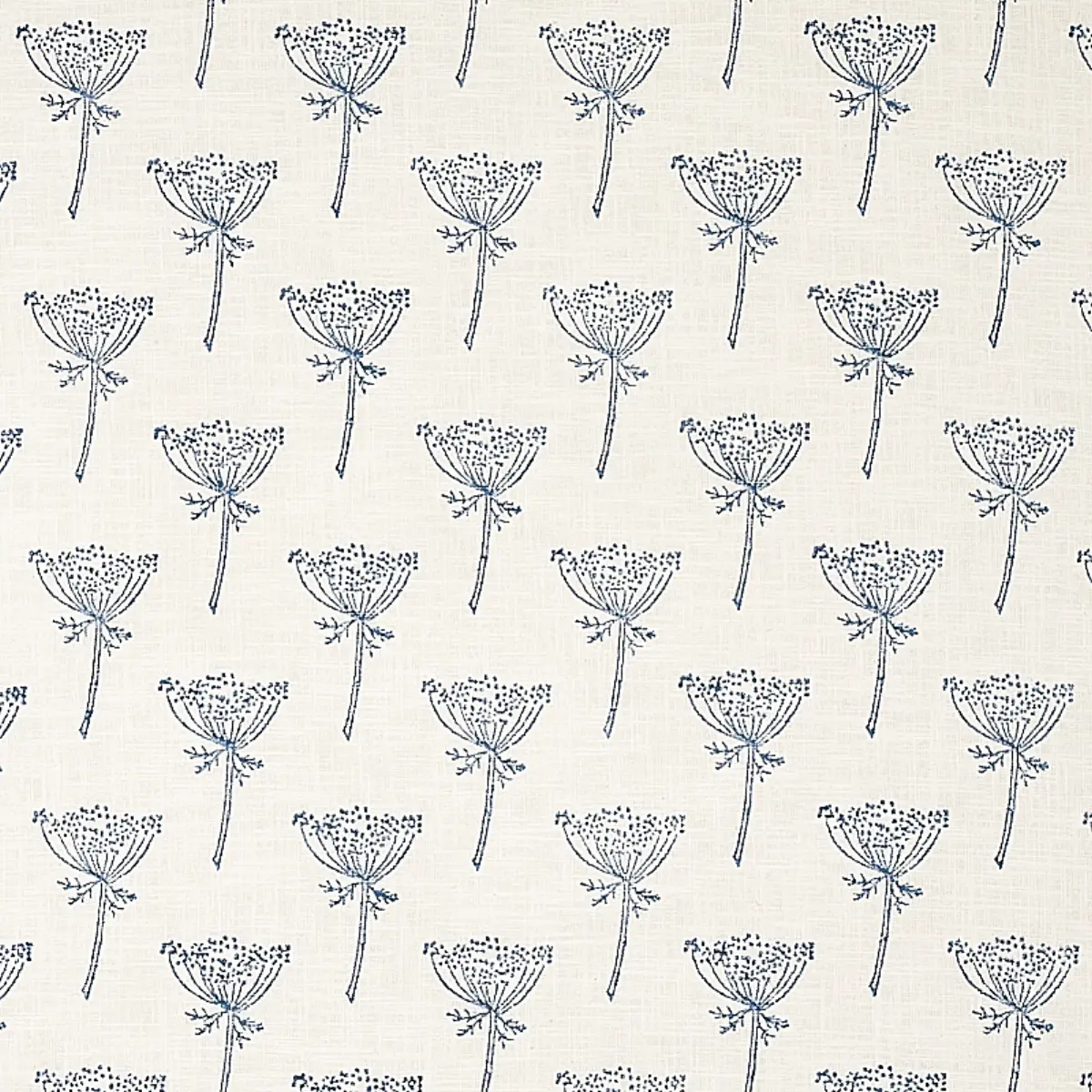 WILD CARROT HAND BLOCK PRINT_ INDIGO