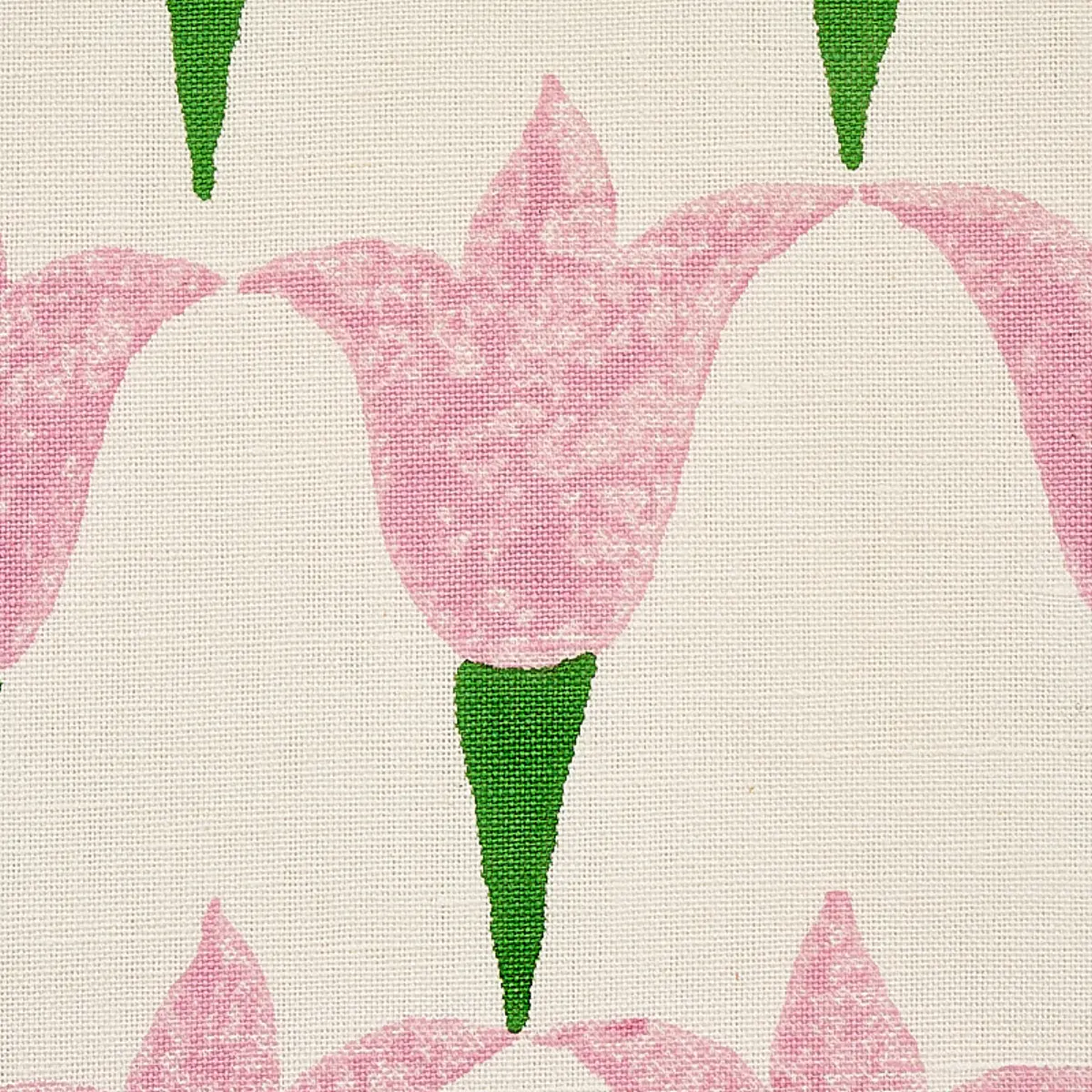 TULIP HAND BLOCK_ ROSE & GRASS