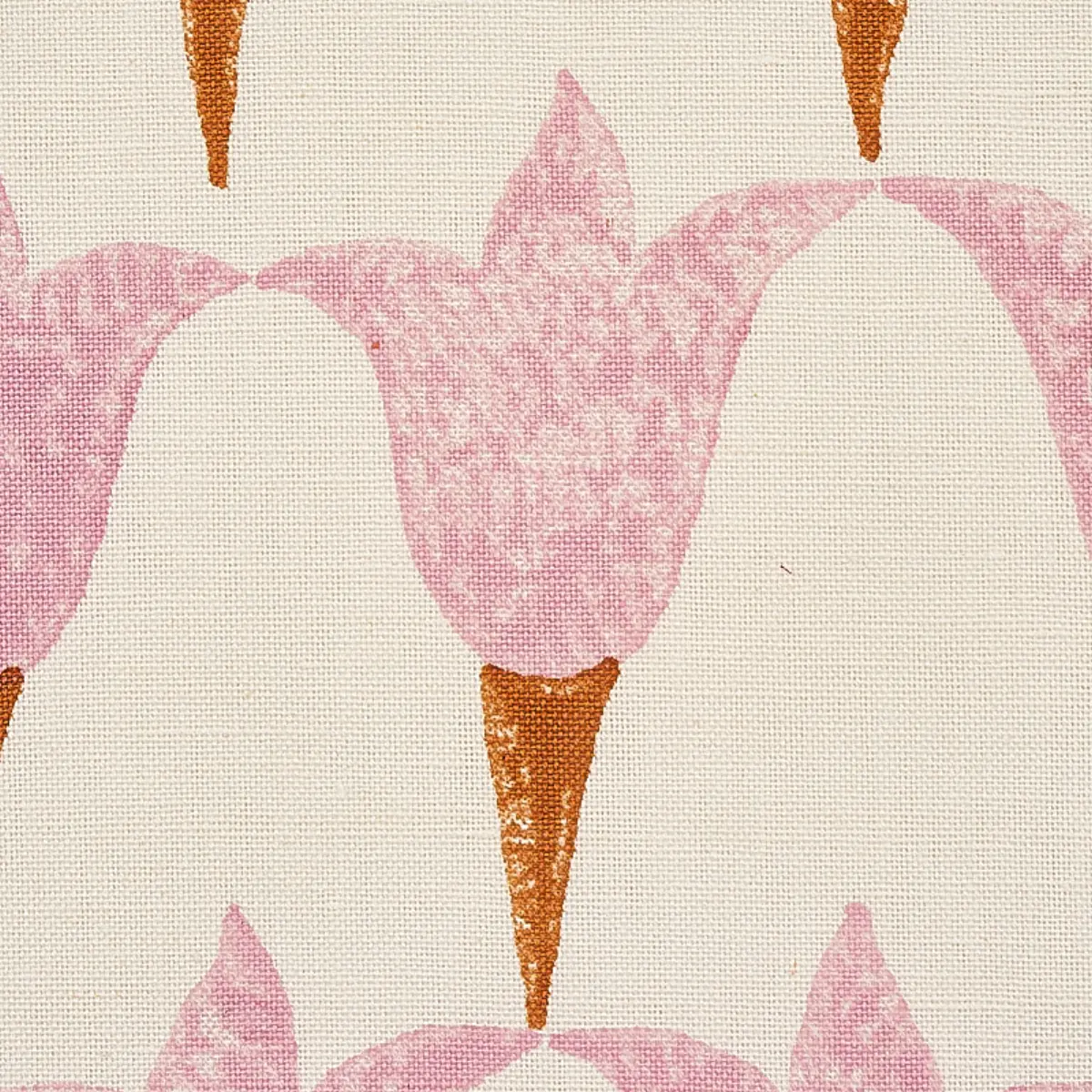 TULIP HAND BLOCK_ ROSE & COPPER
