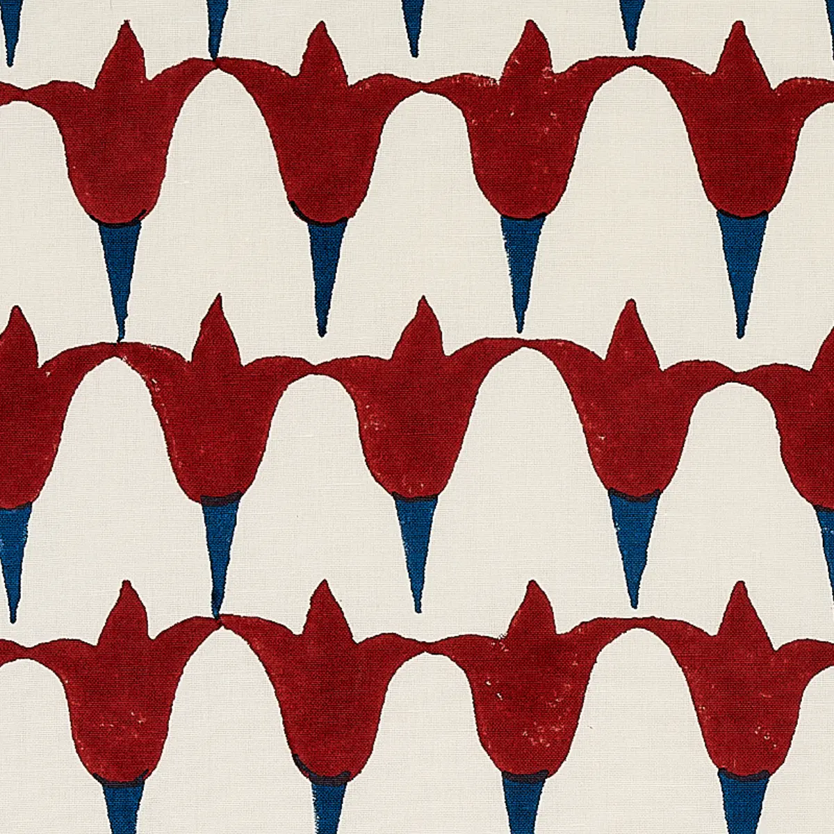 TULIP HAND BLOCK_ IRON & INDIGO