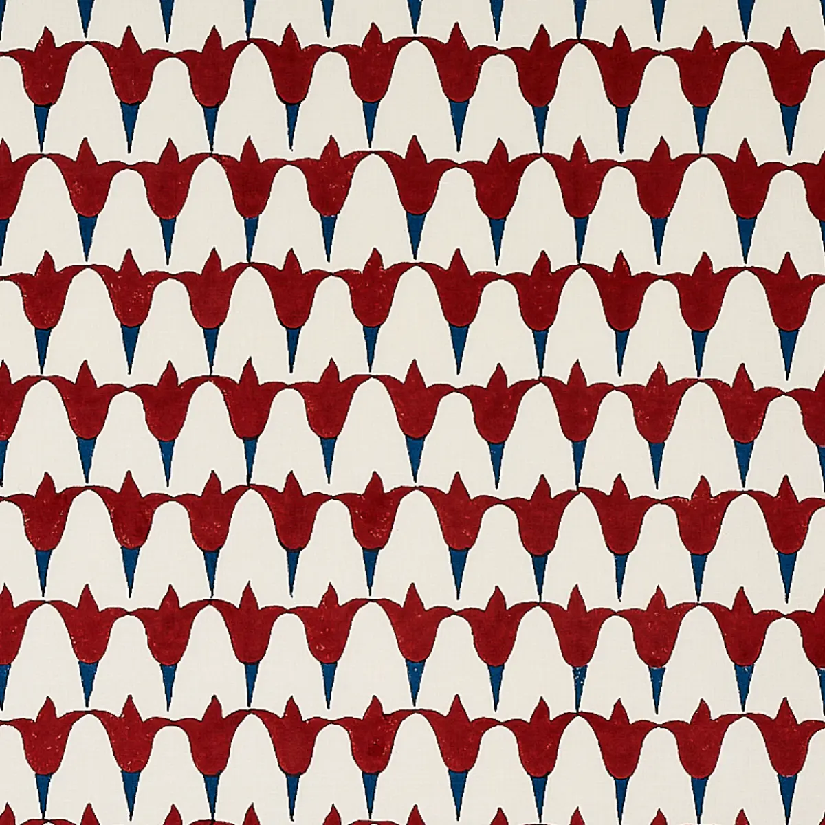 TULIP HAND BLOCK_ IRON & INDIGO