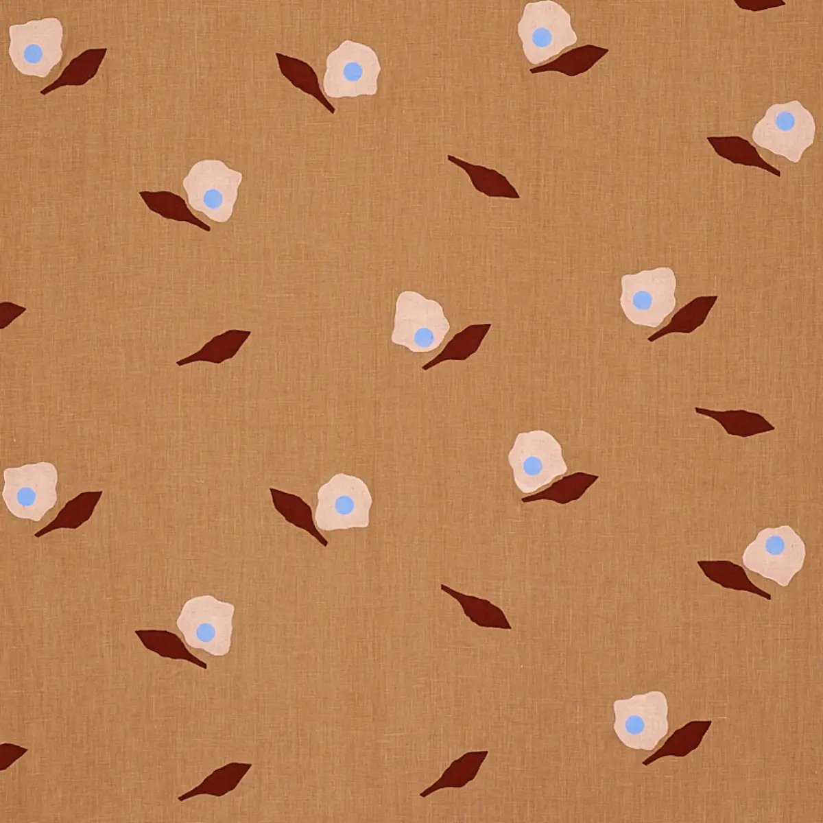 AQUINNAH HAND BLOCK PRINT_ CAMEL