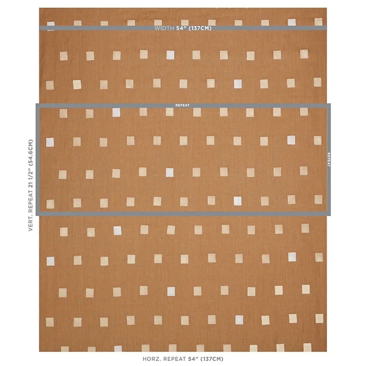 INKWELL HAND BLOCK PRINT_ CAMEL