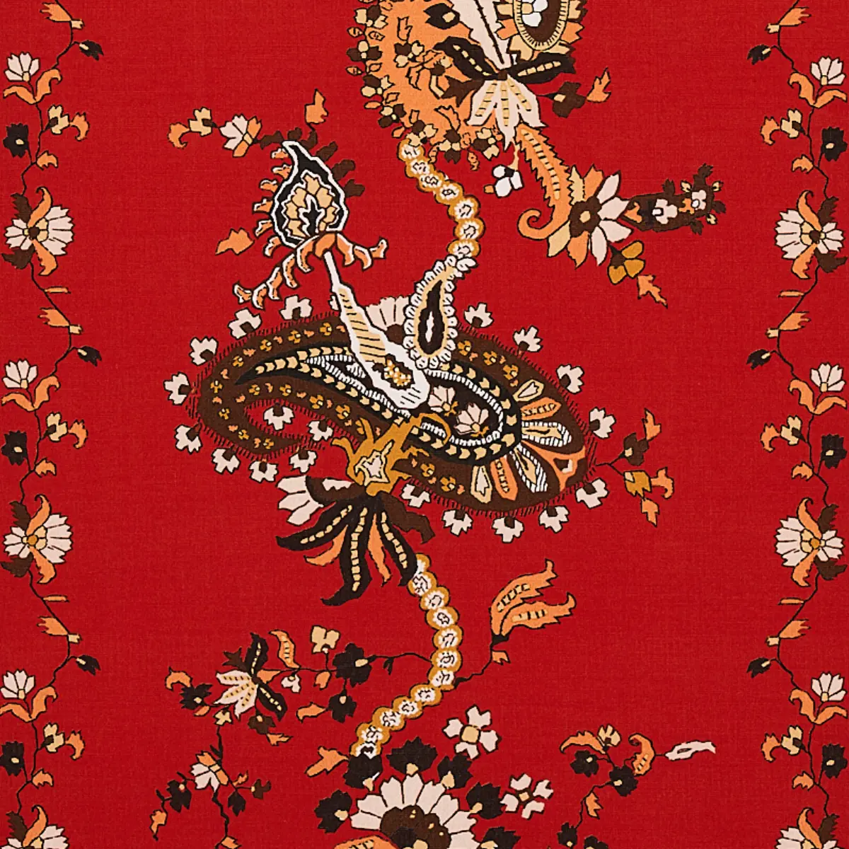 ELENA PAISLEY STRIPE_ POMPEII