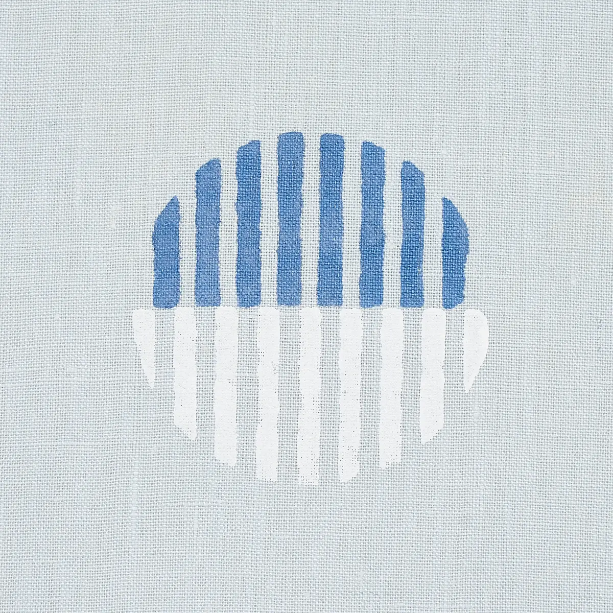 ANDO HAND BLOCK PRINT_ CHAMBRAY
