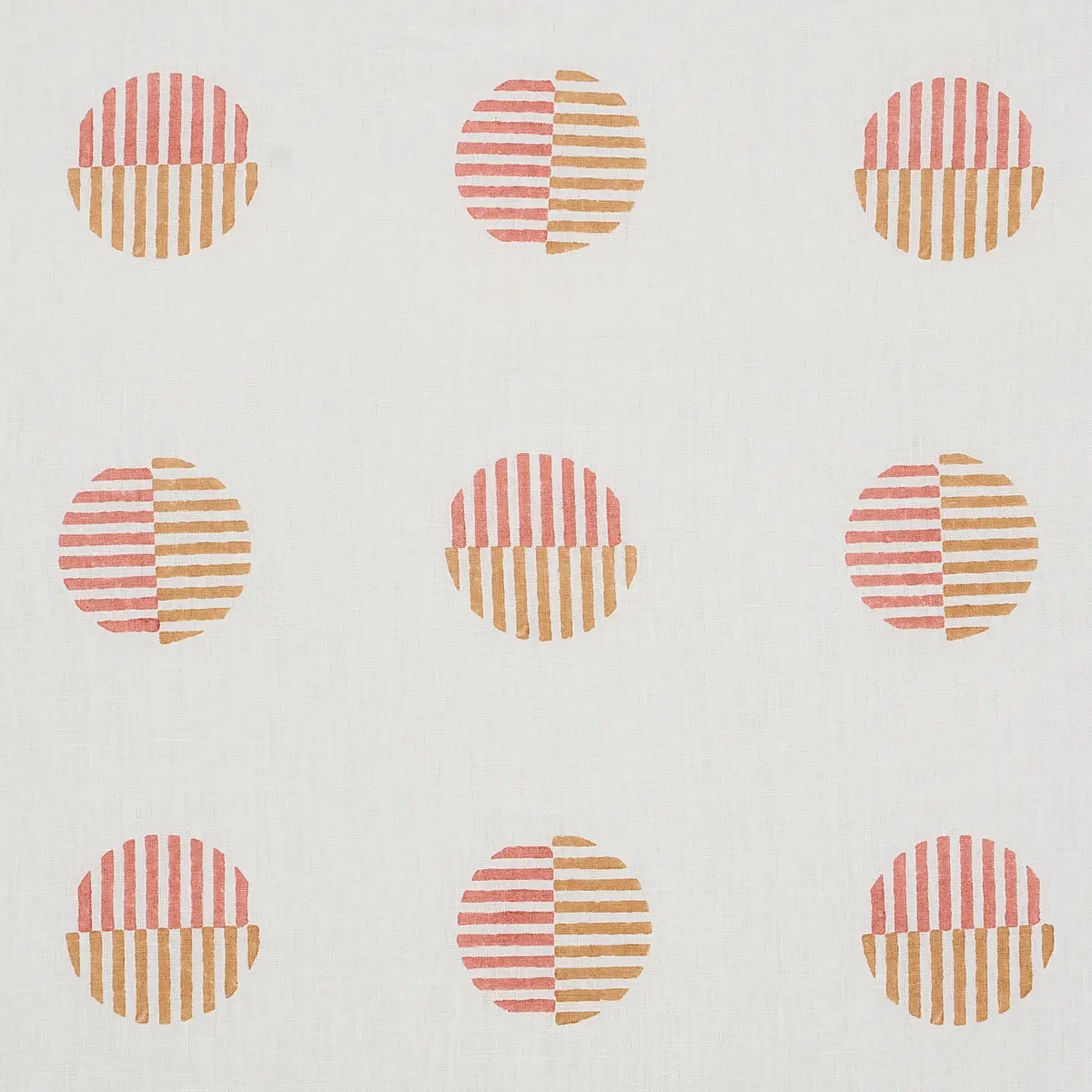 ANDO HAND BLOCK PRINT_ RUST & OCHRE