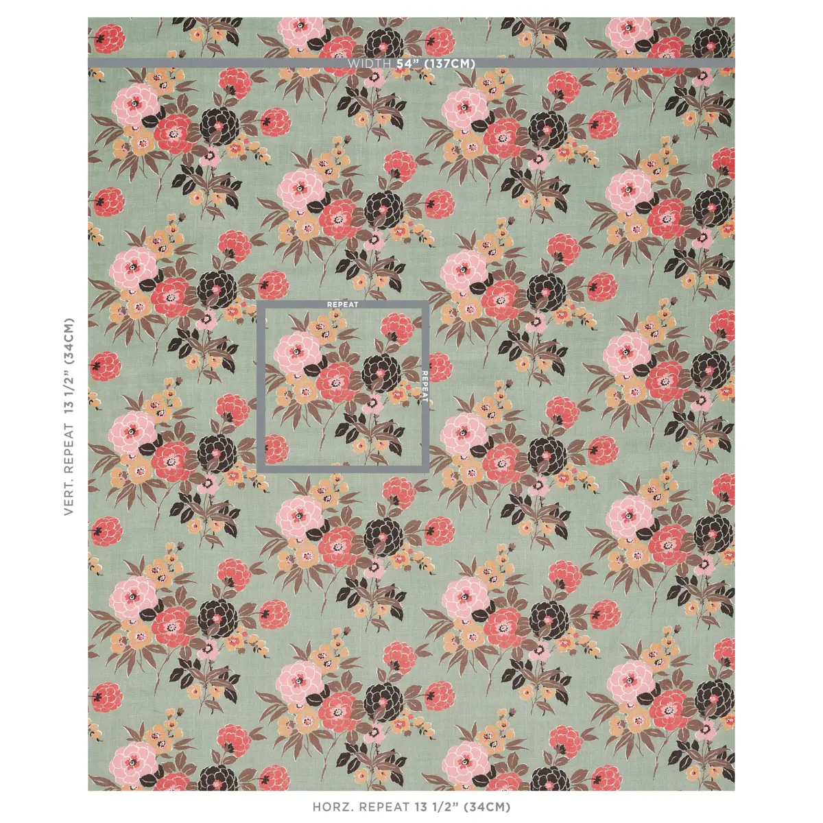 VALENTINA FLORAL_ GREEN
