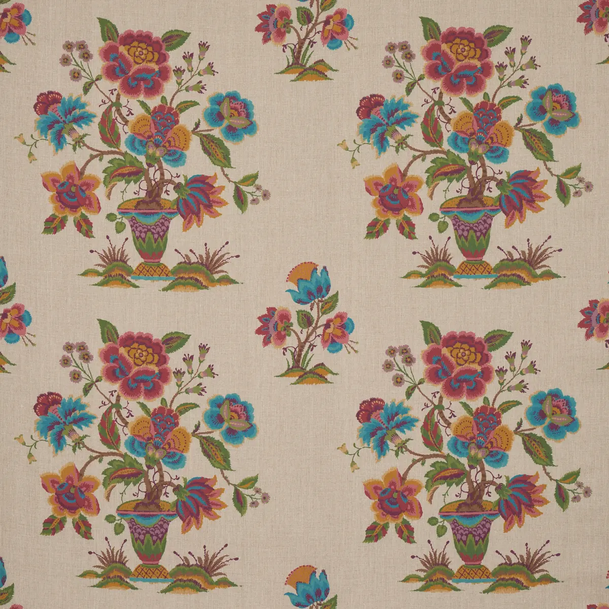 ASHFORD LINEN_ MULBERRY AND NATURAL