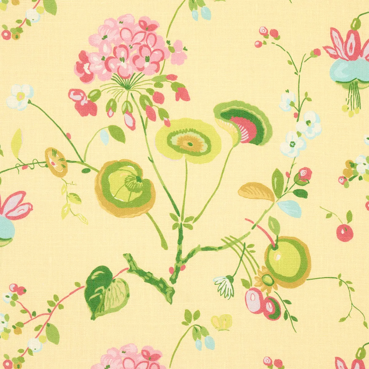 VASILY LINEN_ GREEN AND YELLOW