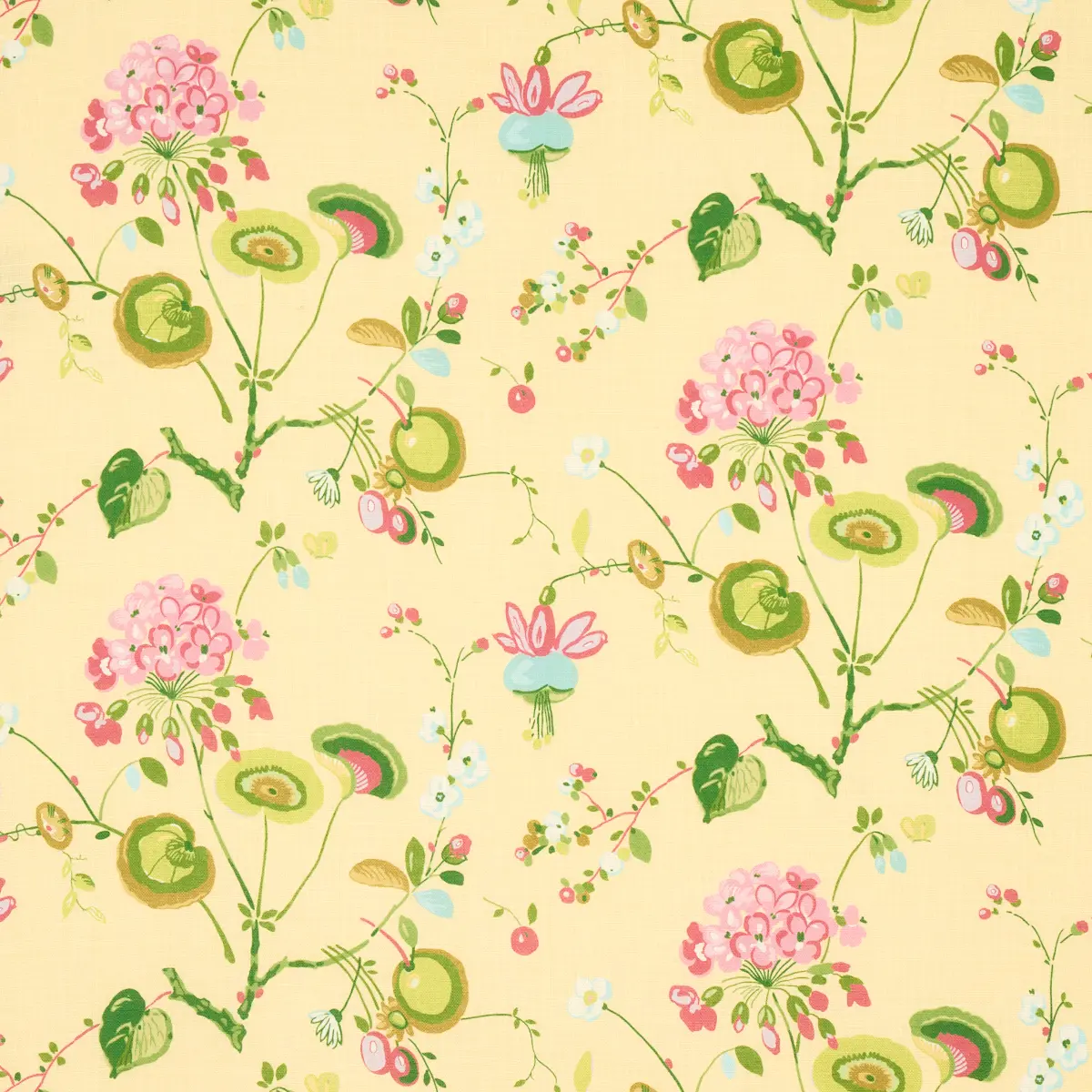VASILY LINEN_ GREEN AND YELLOW