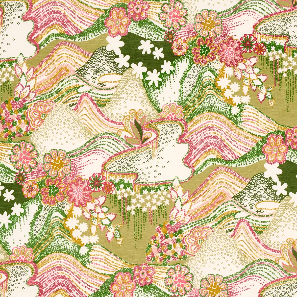 DAISY CHAIN_ GREEN AND PINK