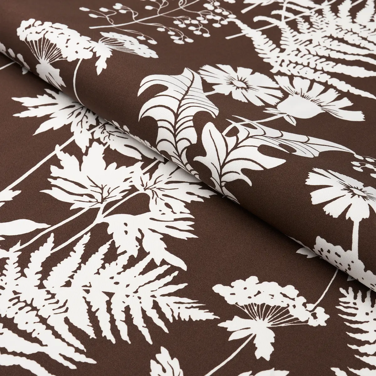 SPRING FLORAL INDOOR/OUTDOOR_ BROWN