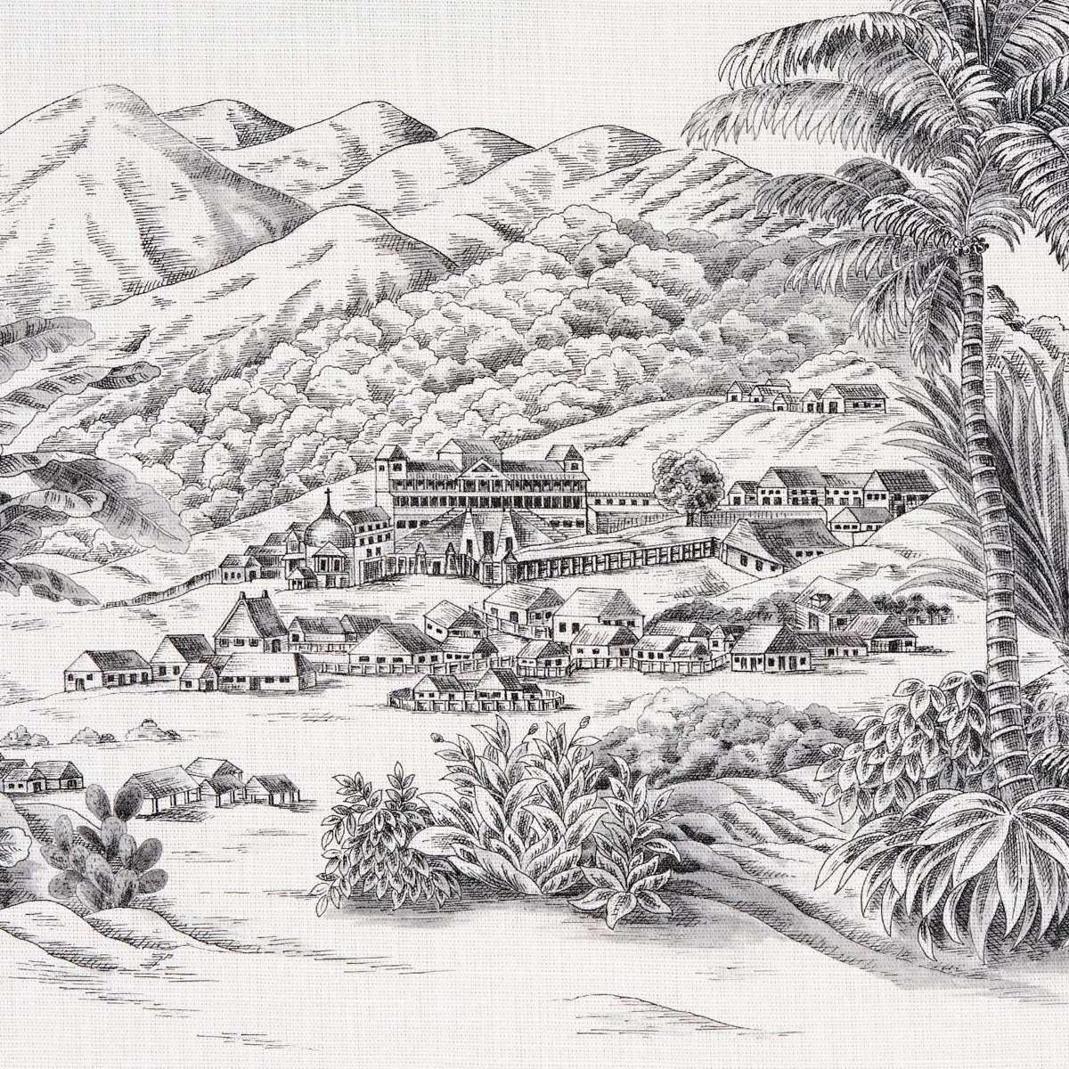 TOUSSAINT TOILE_ BLACK