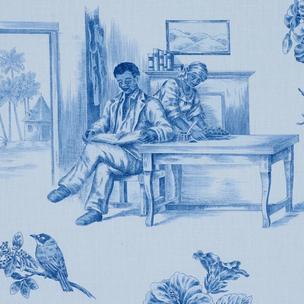 TOUSSAINT TOILE_ BLUE & SKY