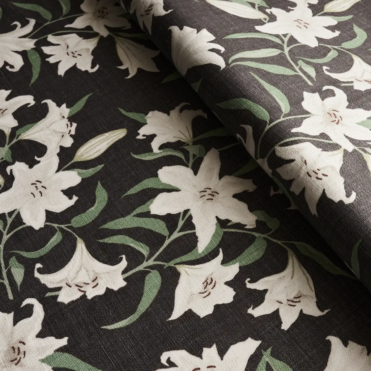 SCATTERED LILIES_ CHARCOAL