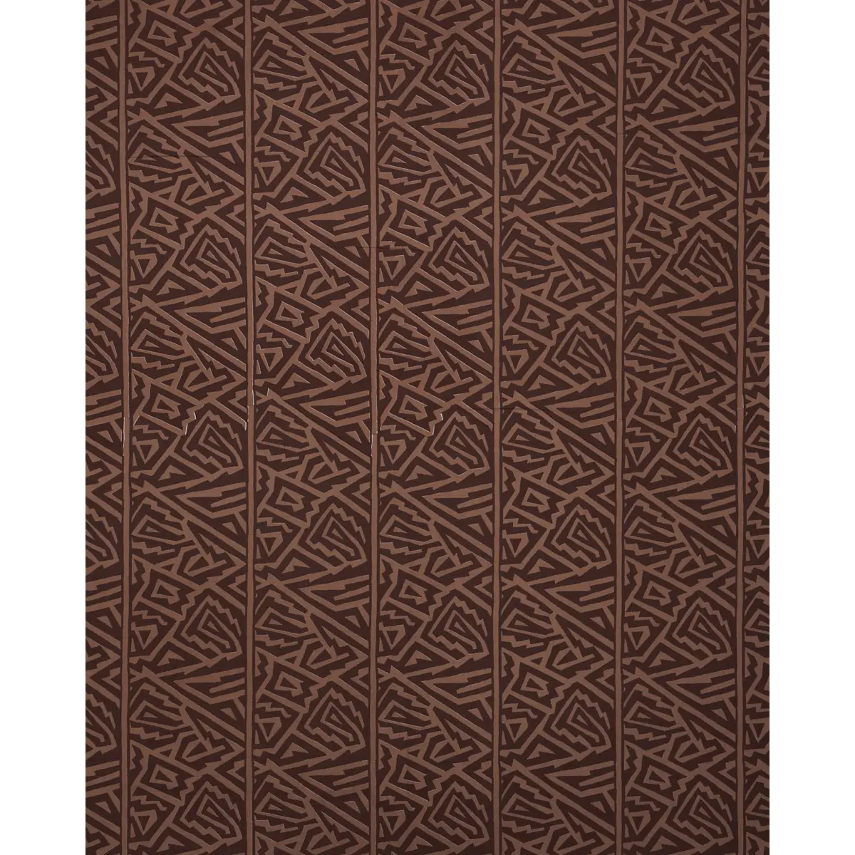 JAGGED MAZE_ BROWN