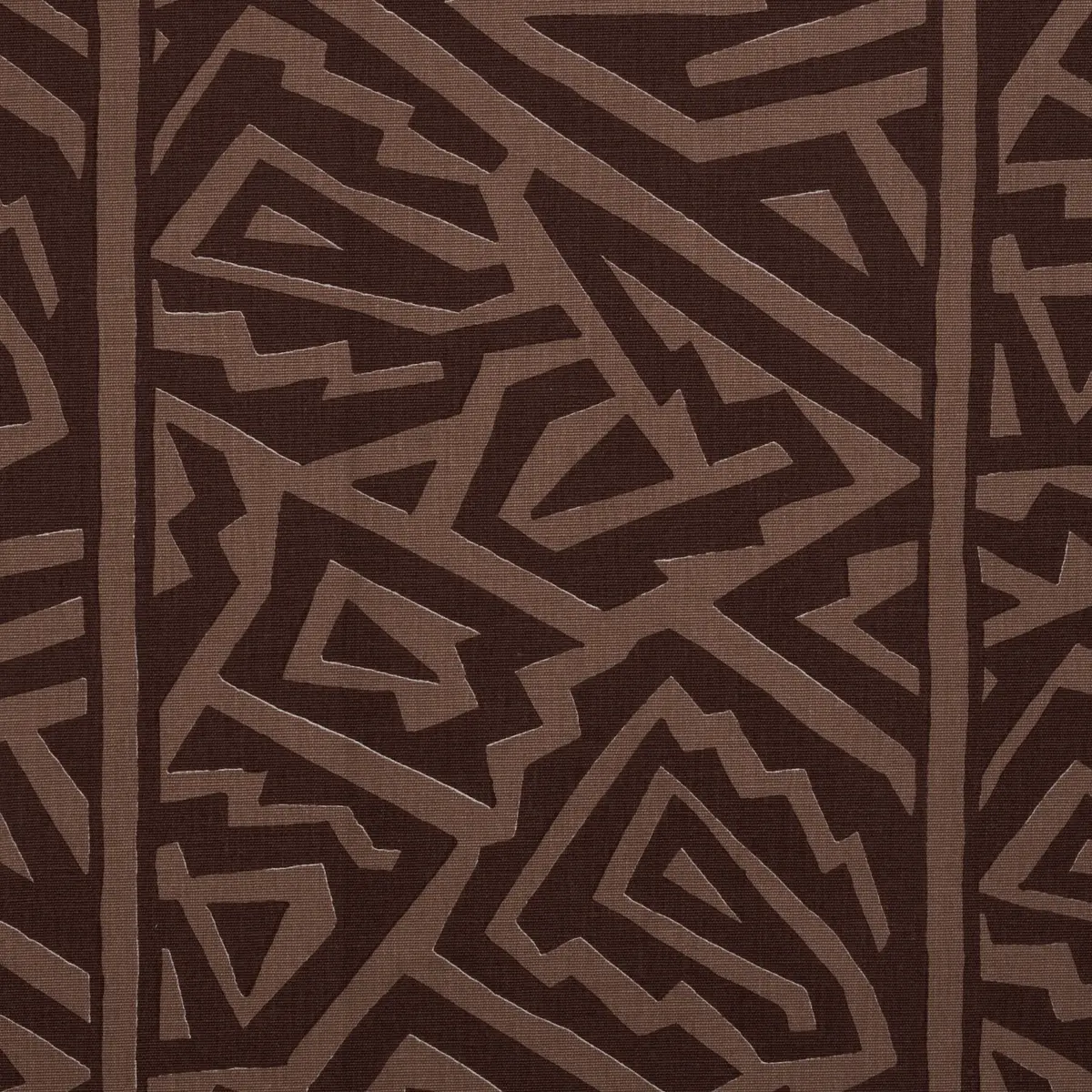 JAGGED MAZE_ BROWN