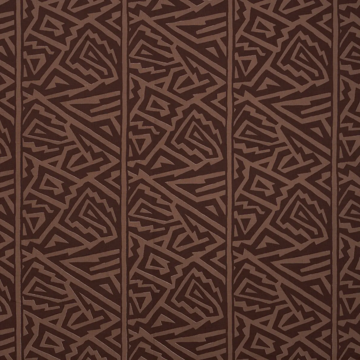 JAGGED MAZE_ BROWN
