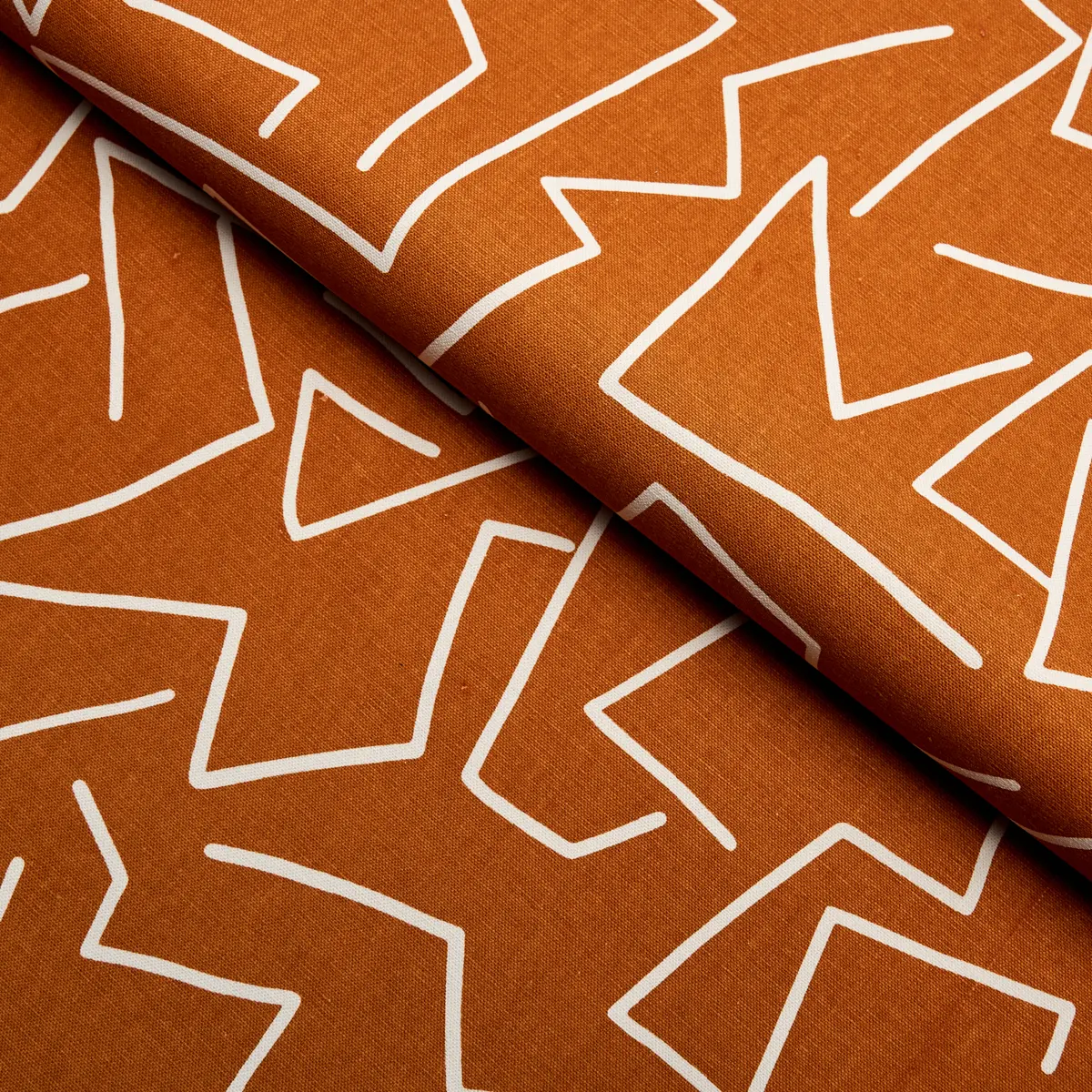 TANGENT PRINT_ SAFFRON