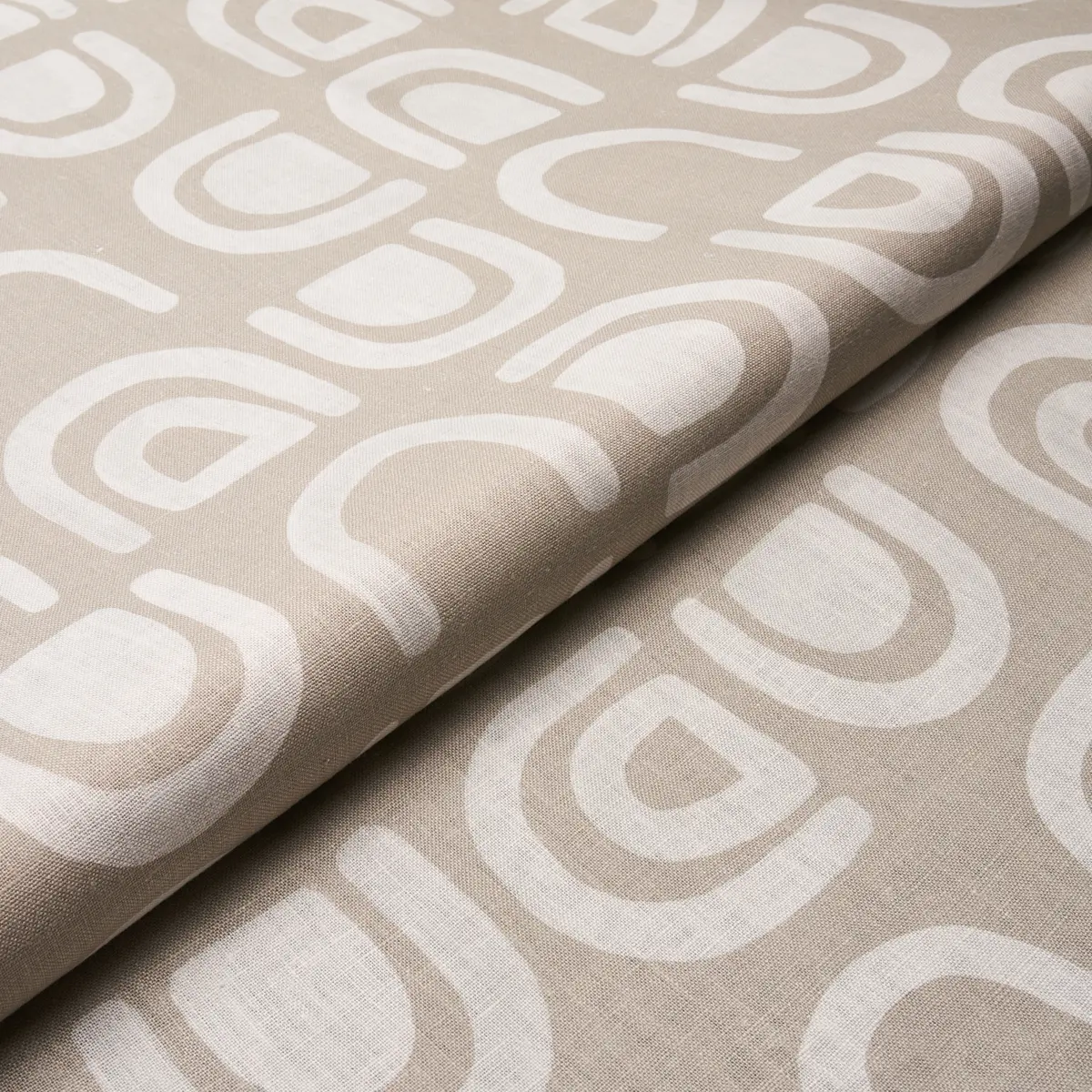 THRESHOLD PRINTED LINEN_ GINGER