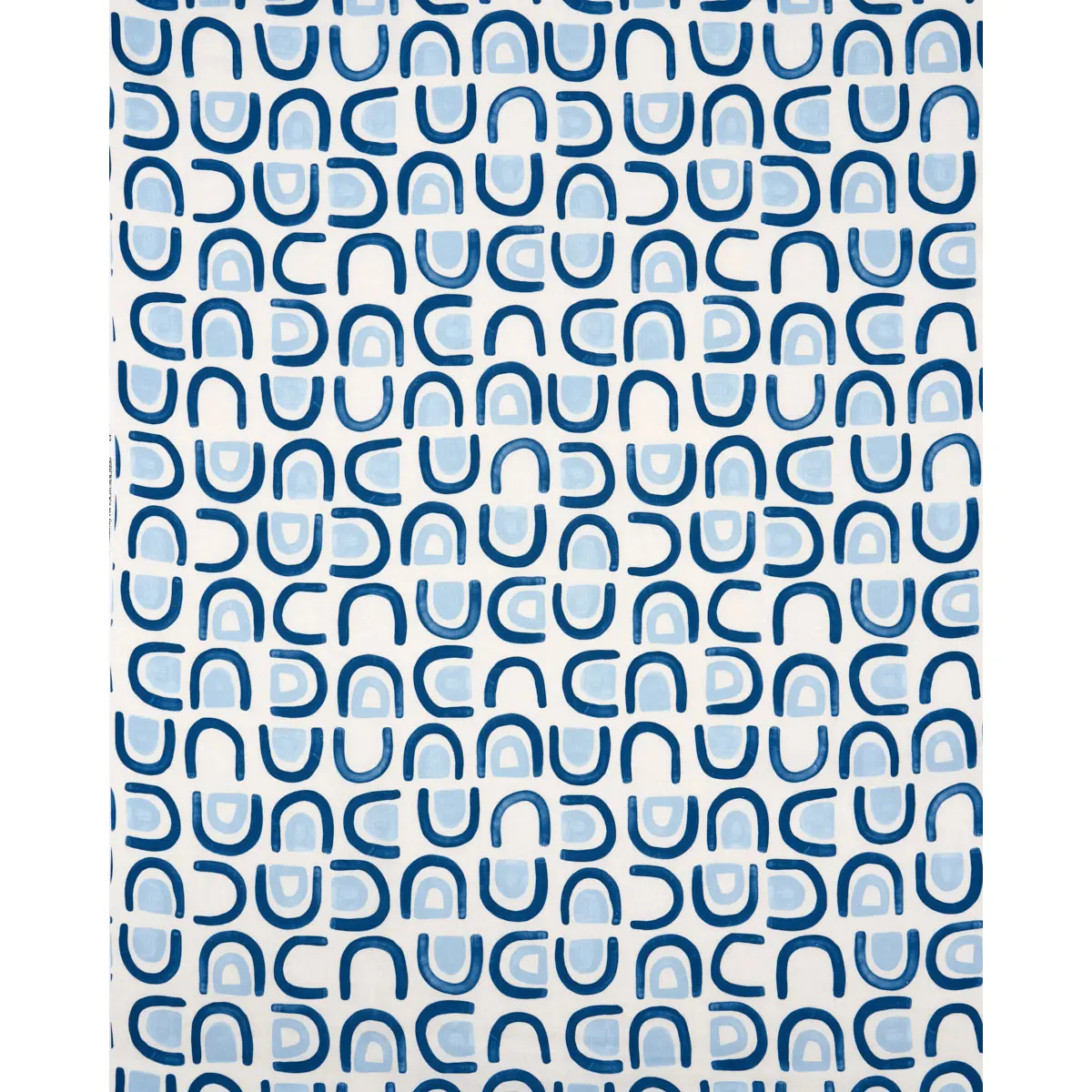 THRESHOLD PRINTED LINEN_ LAPIS