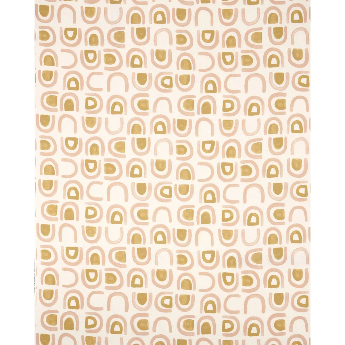 THRESHOLD PRINTED LINEN_ SALT & OCHRE