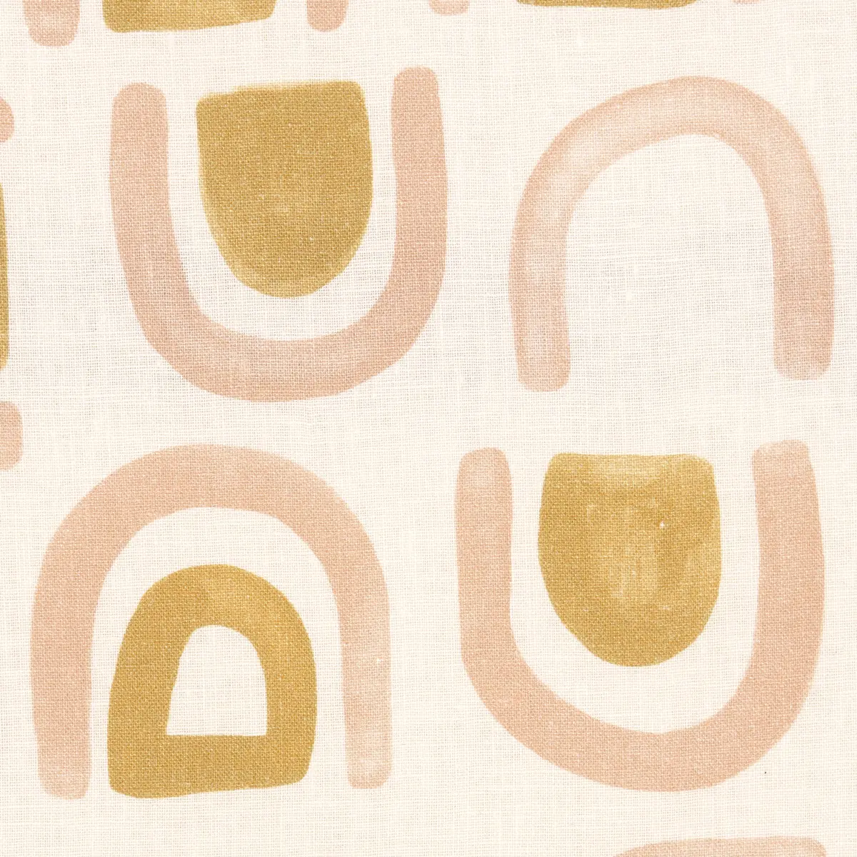 THRESHOLD PRINTED LINEN_ SALT & OCHRE