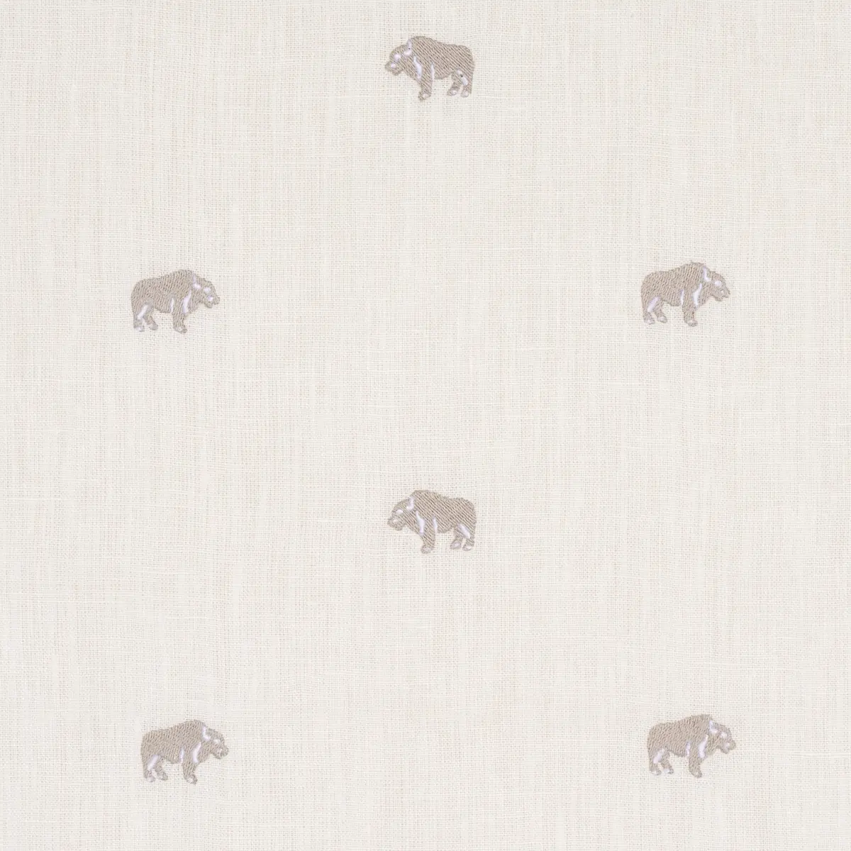 Buffalo Embroidered Linen_ IVORY