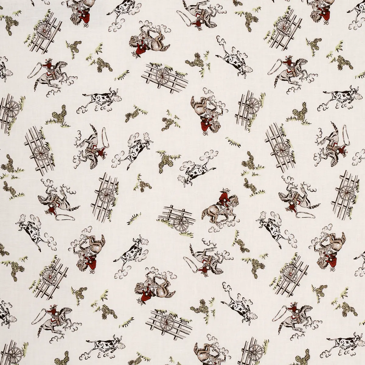 WILD WEST PERFORMANCE LINEN_ CREAM