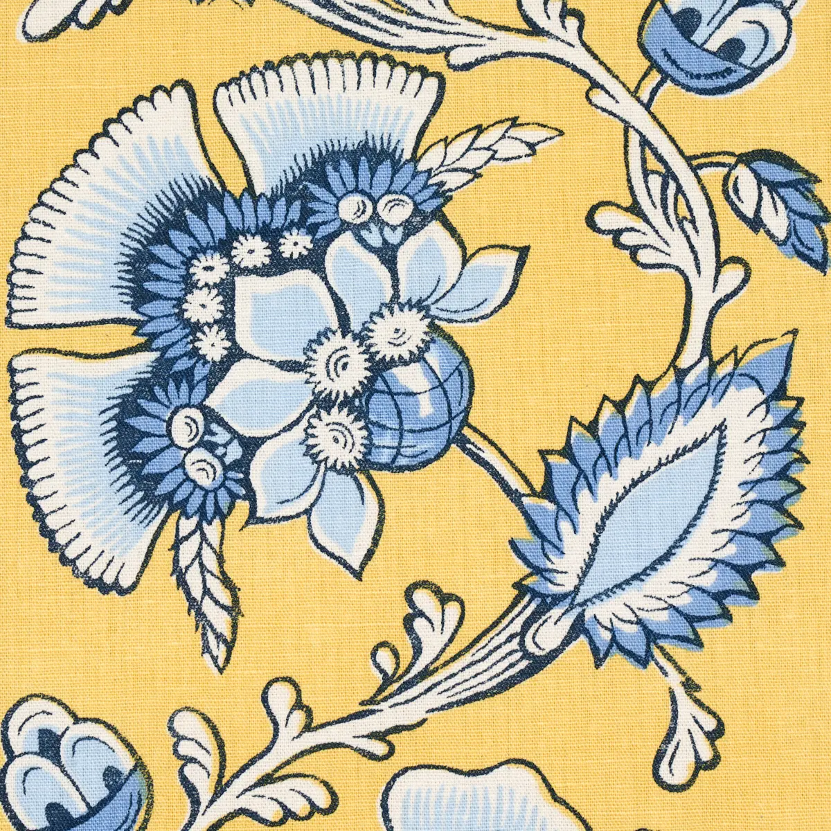 MARIELLE VINE_ YELLOW & DELFT