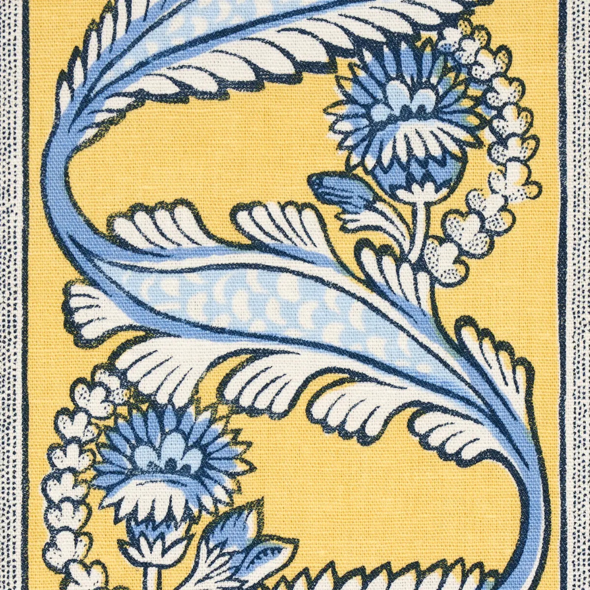 MARIELLE VINE_ YELLOW & DELFT