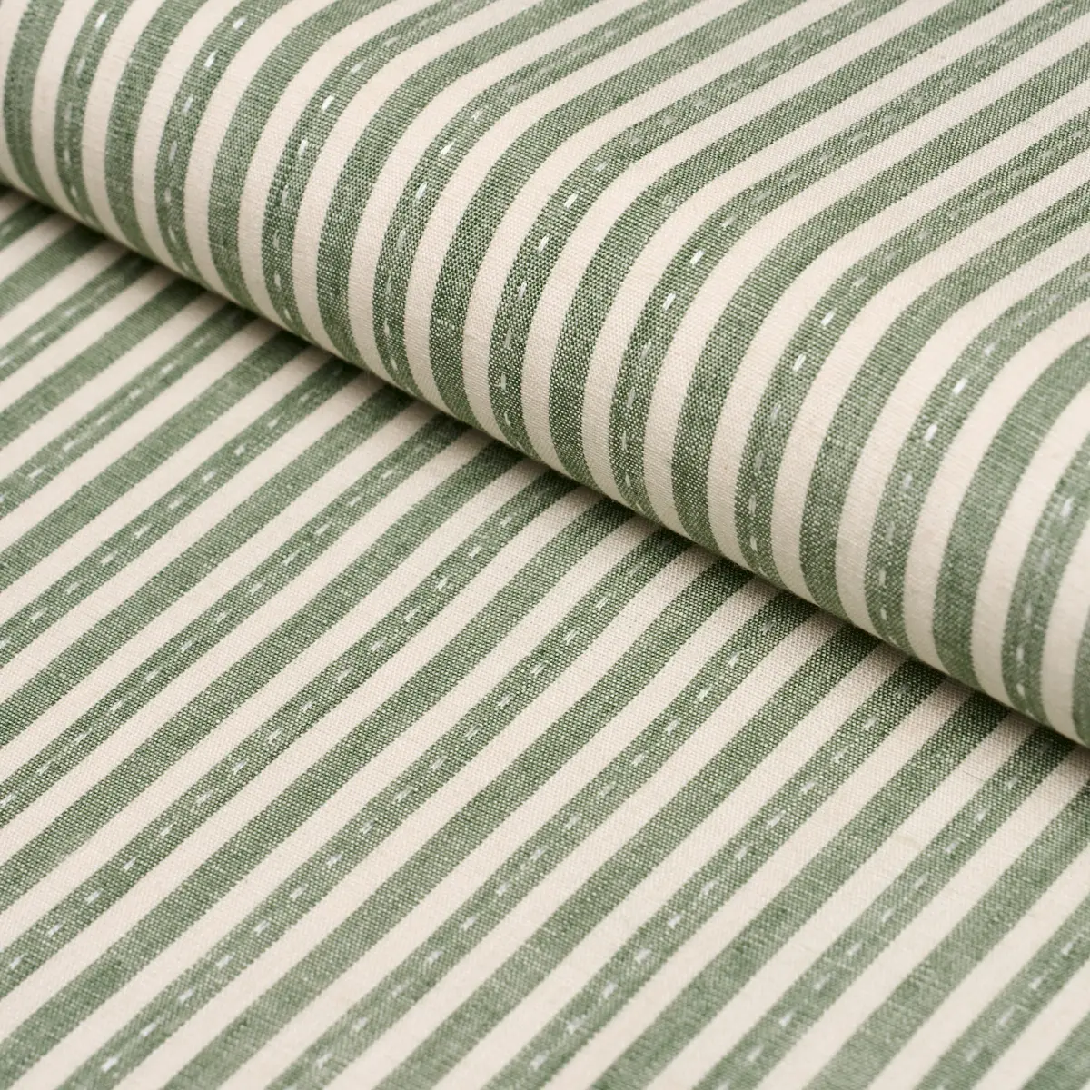 MATHIS TICKING STRIPE_ SAGE