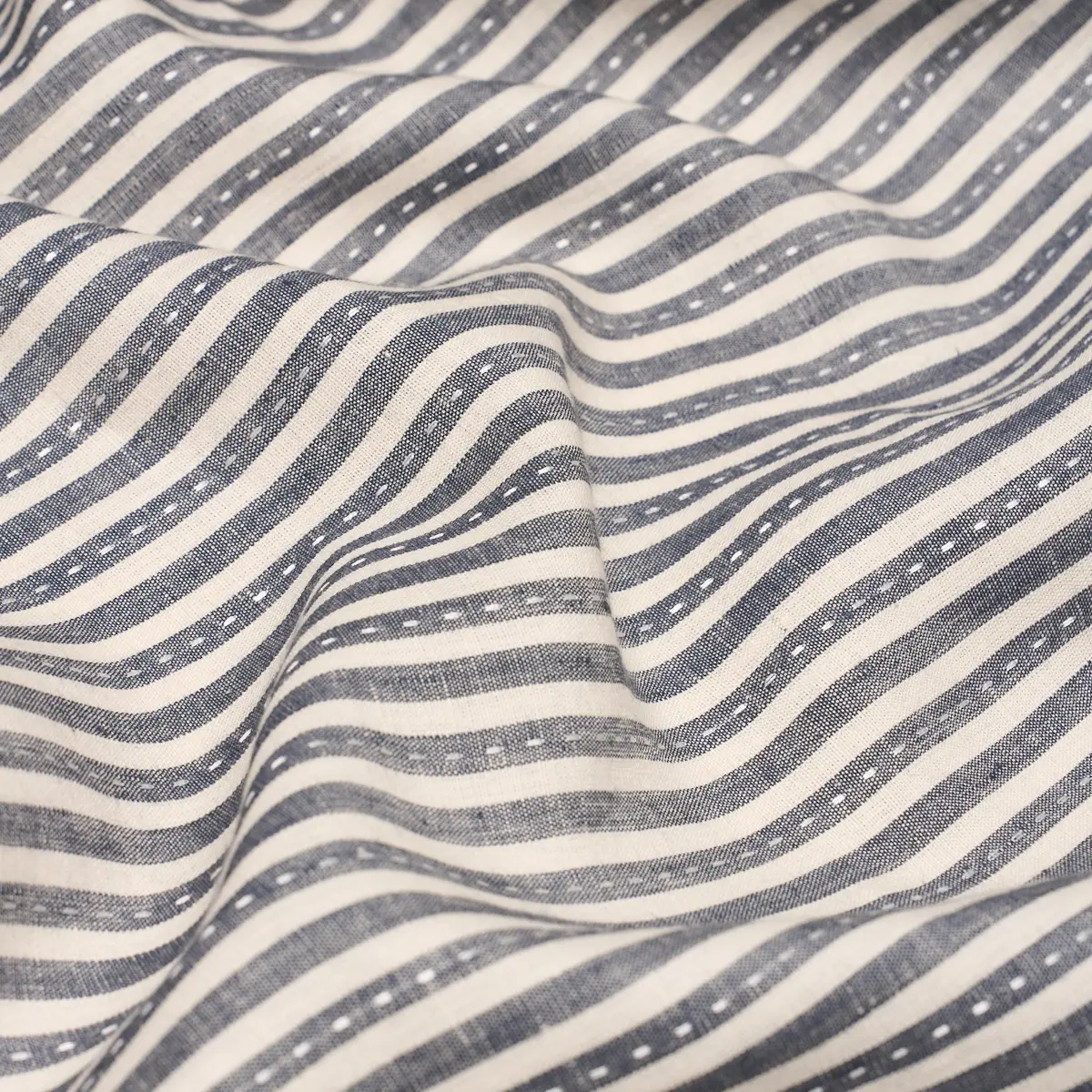 MATHIS TICKING STRIPE_ CARBON