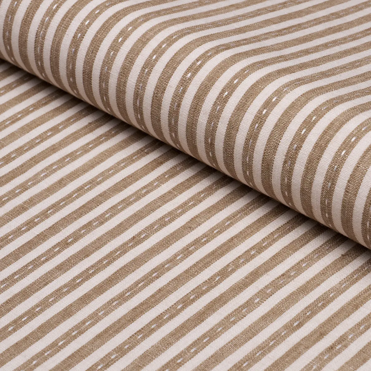 MATHIS TICKING STRIPE_ FLAX