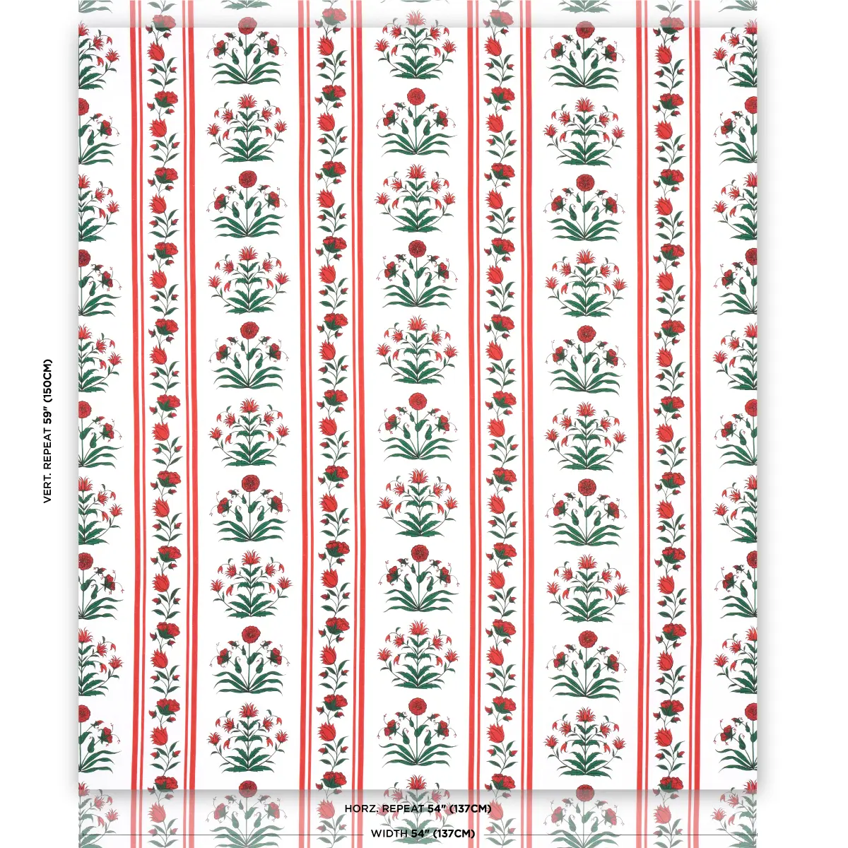 ROYAL POPPY STRIPE_ RED