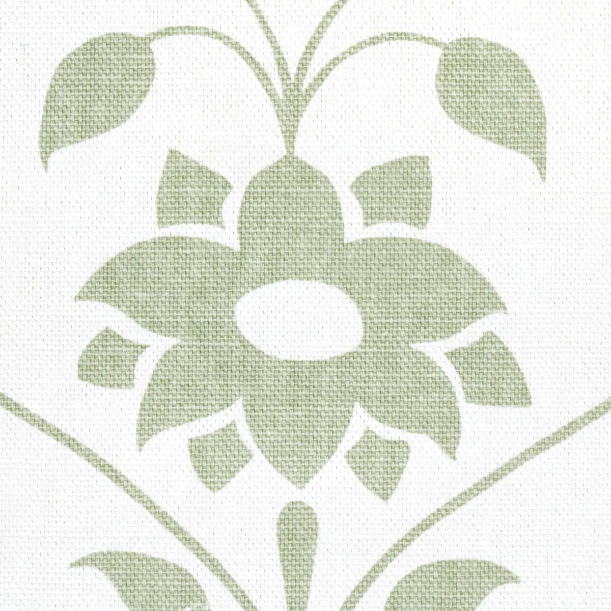 JAIPUR MUGHAL FLOWER_ GREEN