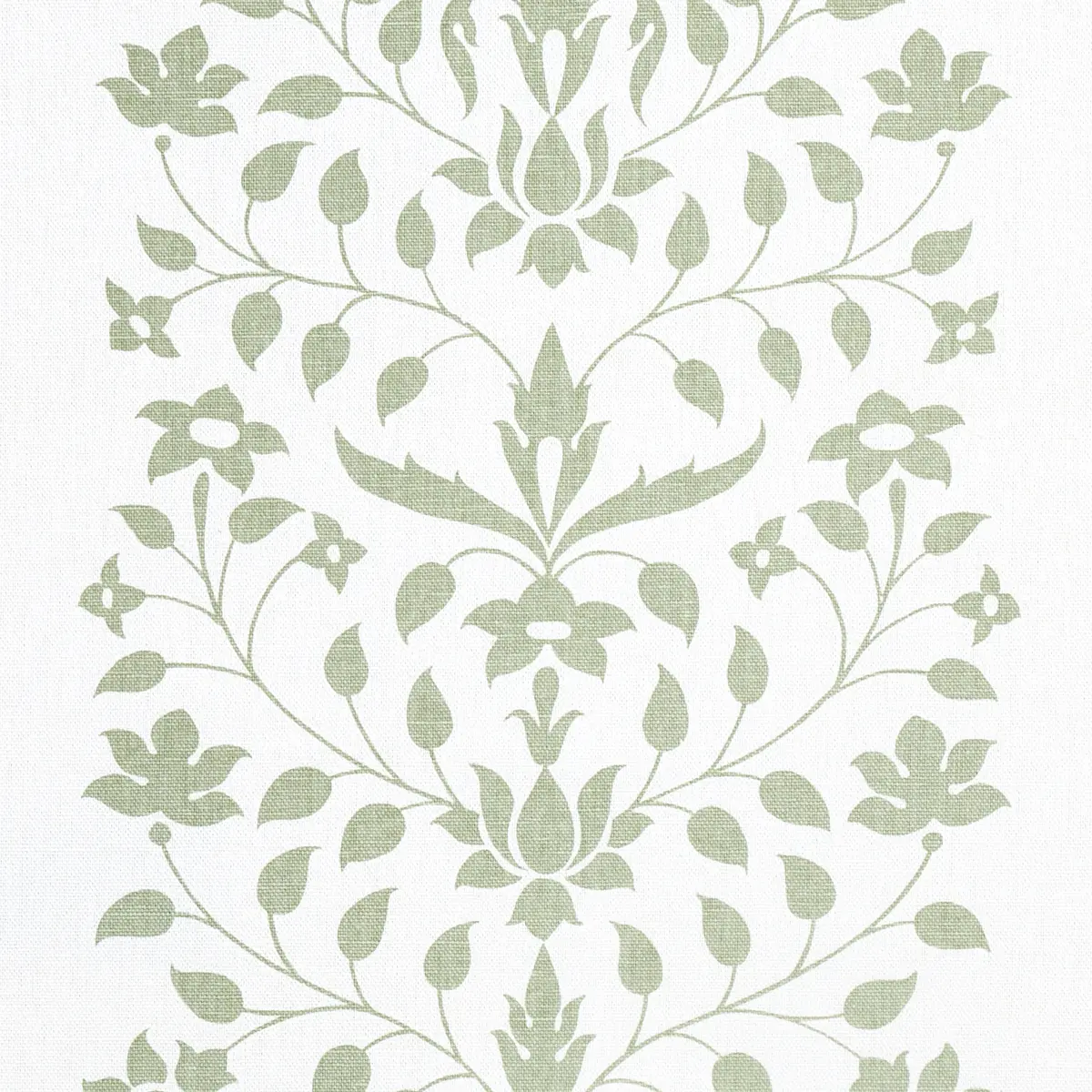JAIPUR MUGHAL FLOWER_ GREEN