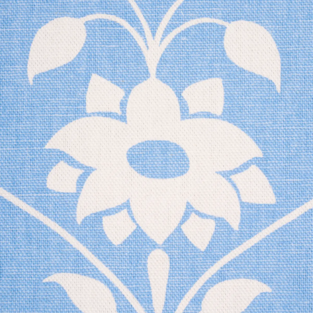 JAIPUR MUGHAL FLOWER_ CORNFLOWER BLUE
