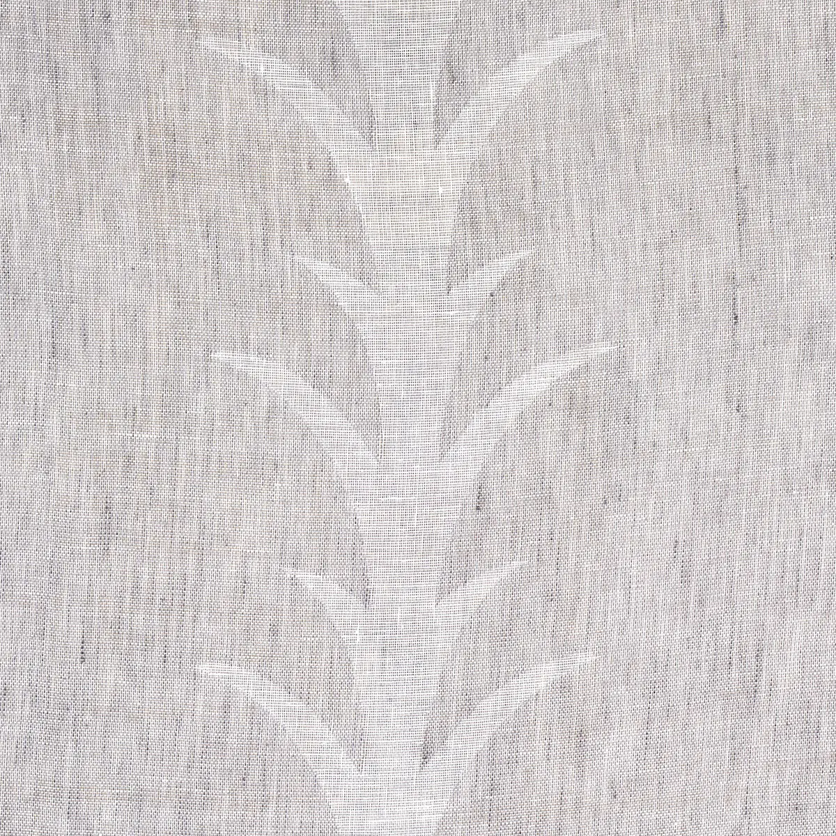 ACANTHUS STRIPE SHEER_ CARBON