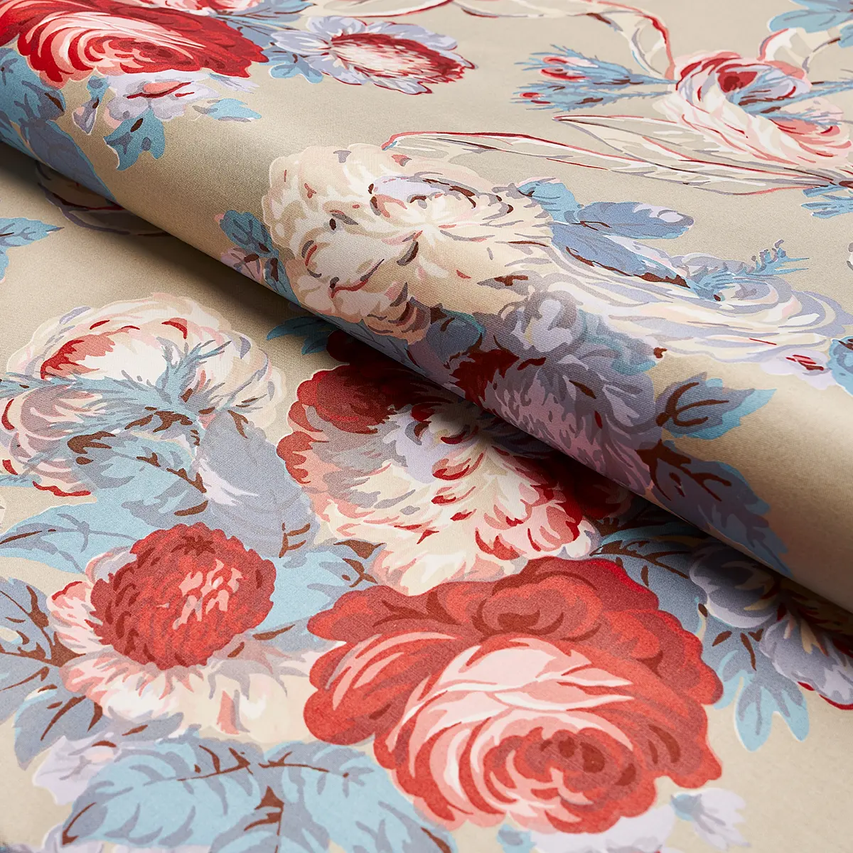 QUEENIES FLORAL CHINTZ_ CHELSEA GARDEN