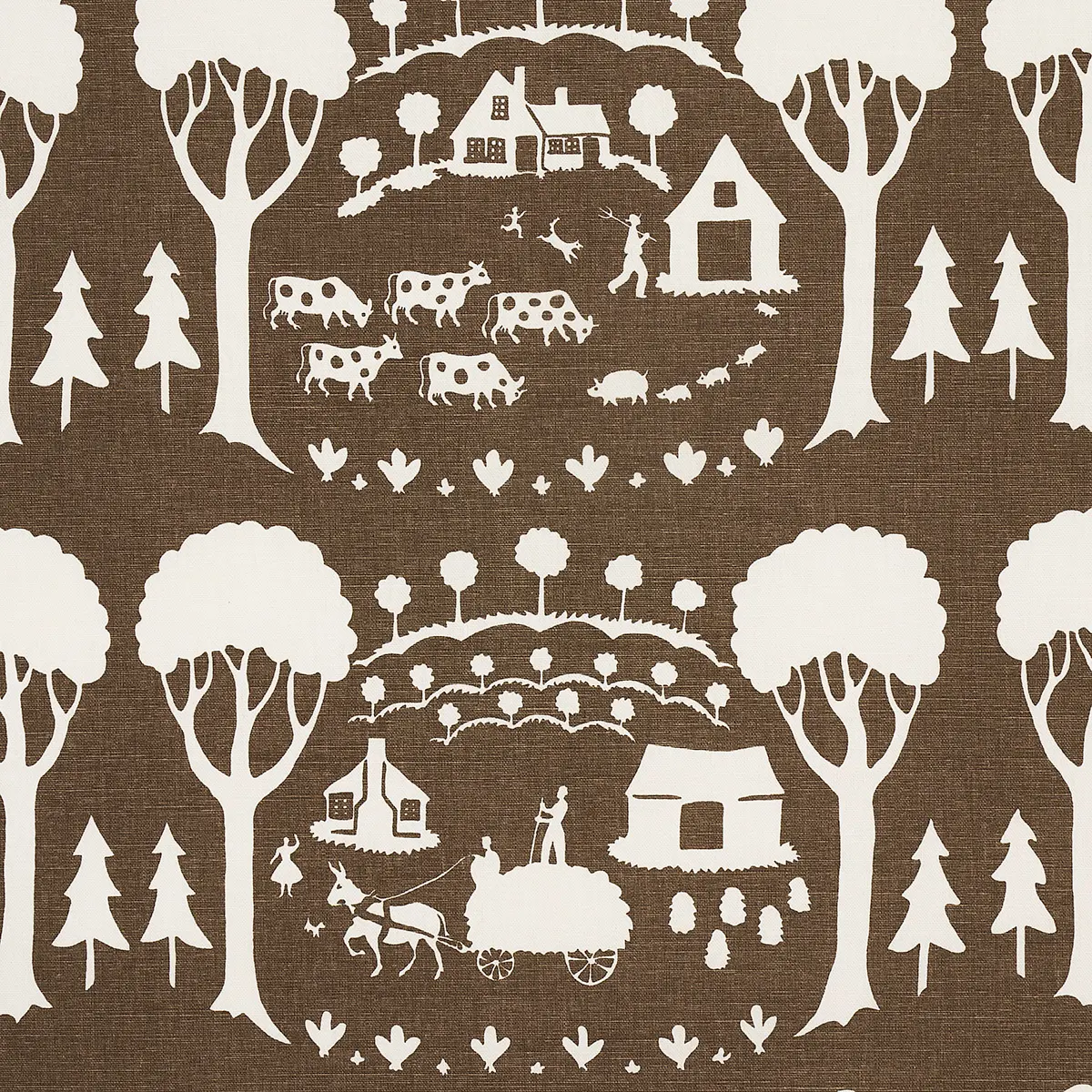 FARM SCENE_ BROWN