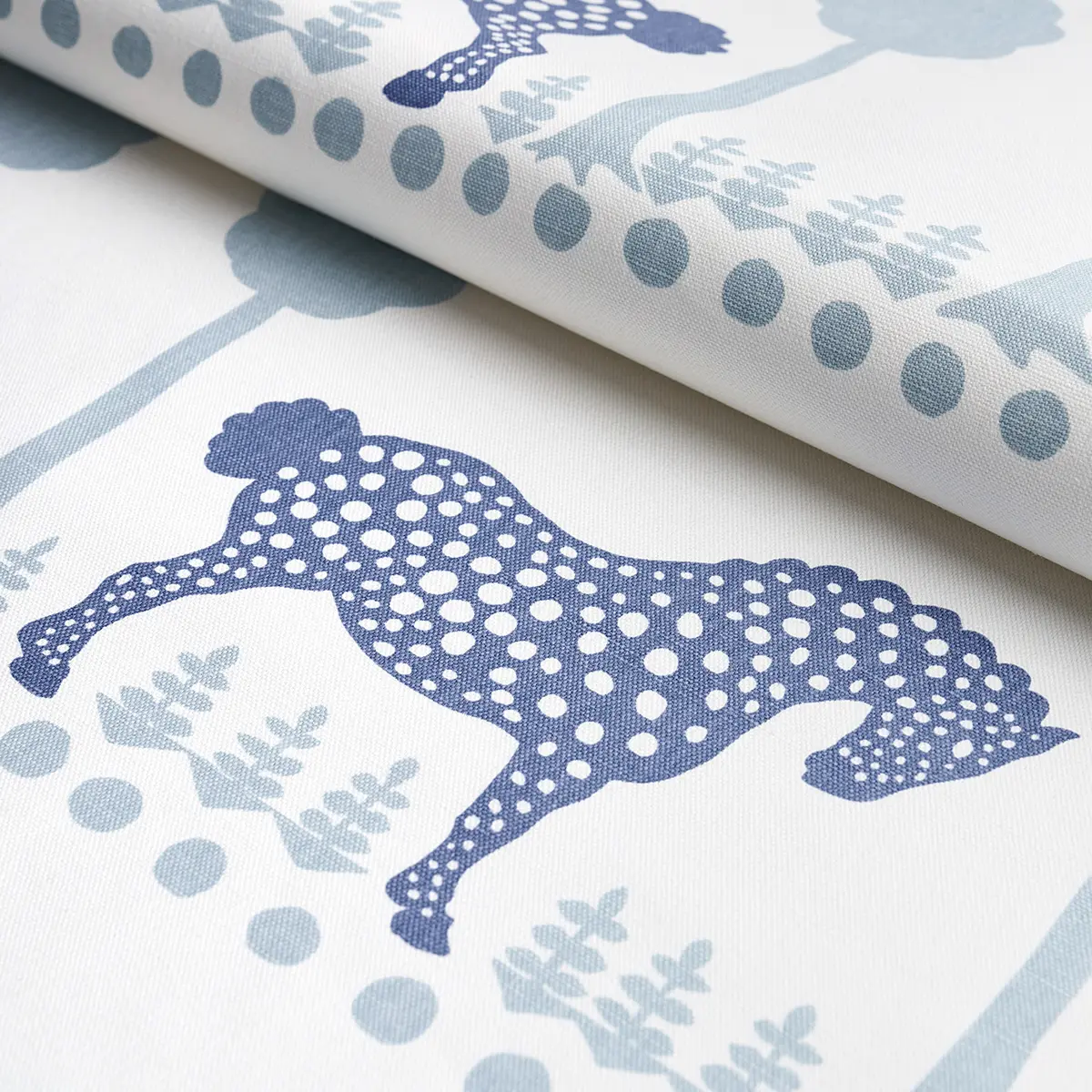 POLKA DOT PONY_ BLUE