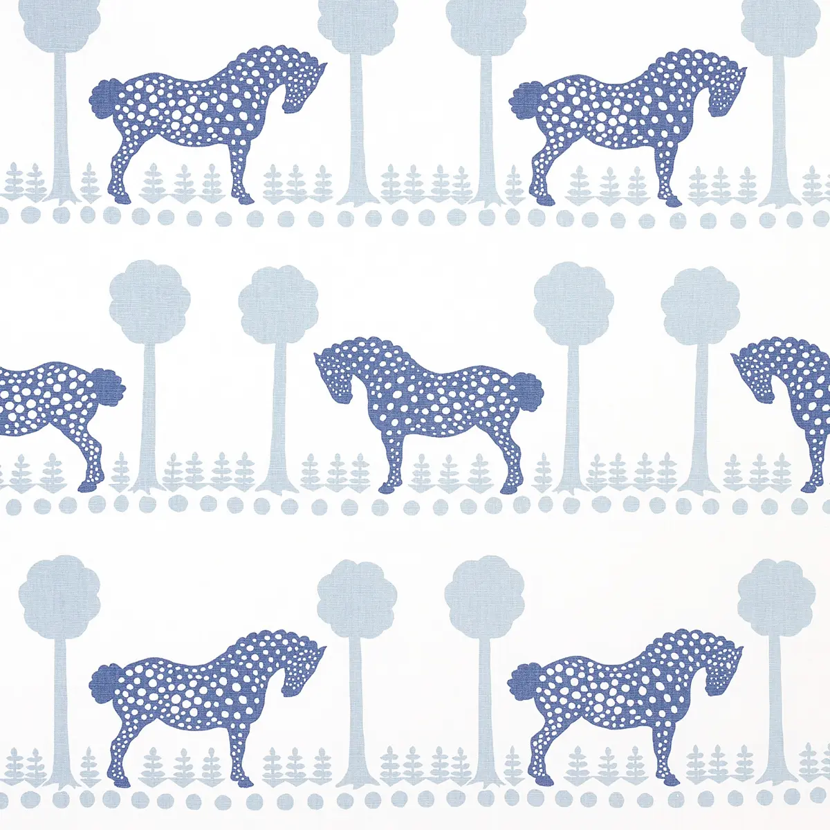 POLKA DOT PONY_ BLUE